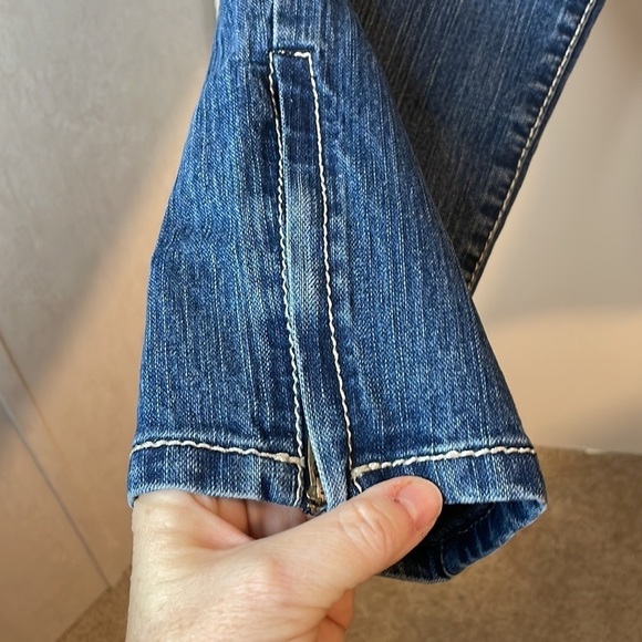 Nine West Denim Capri Jeans Zippered Cuff Women's Size 16 - Picture 2 of 5